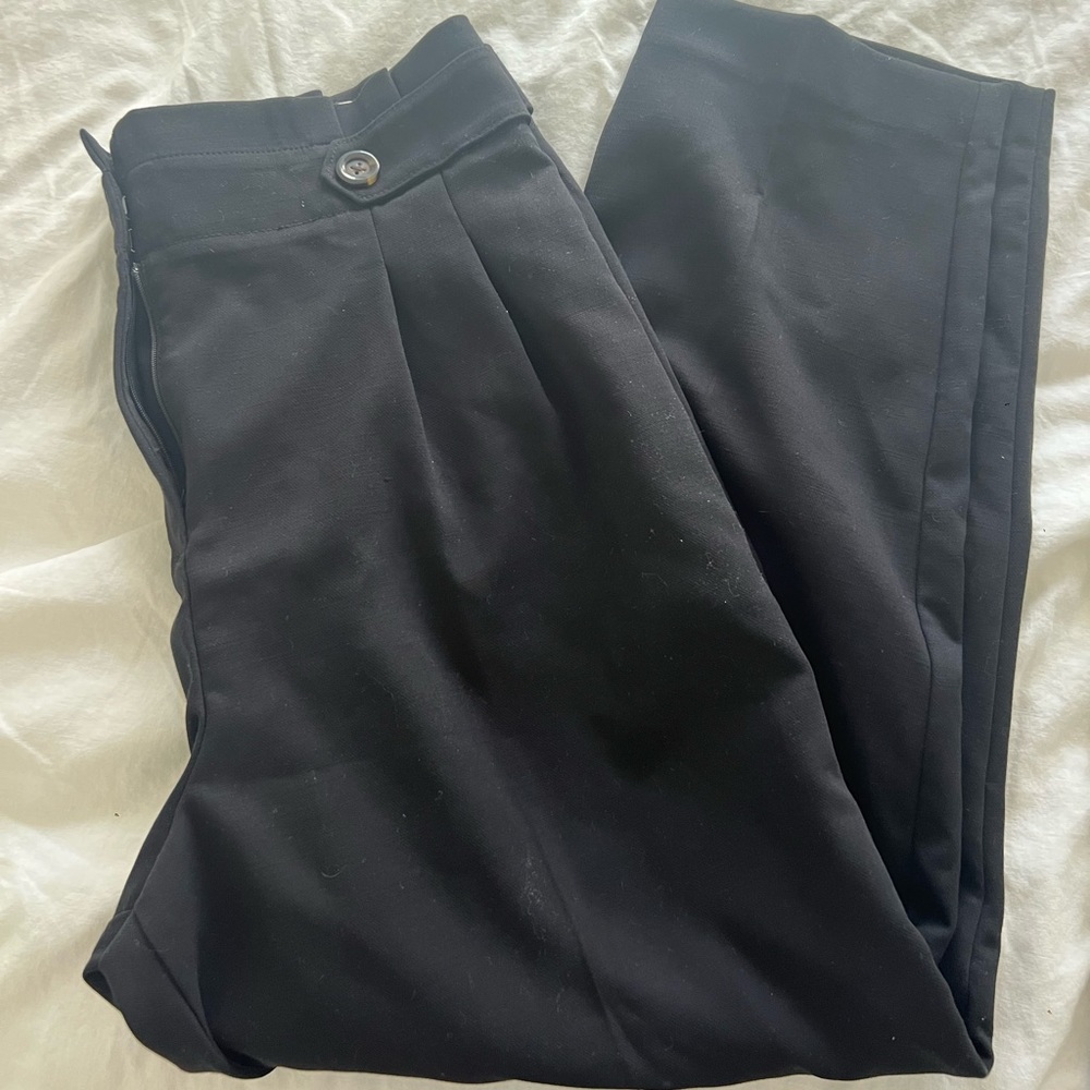 Ann Taylor Black Slacks Sz 14